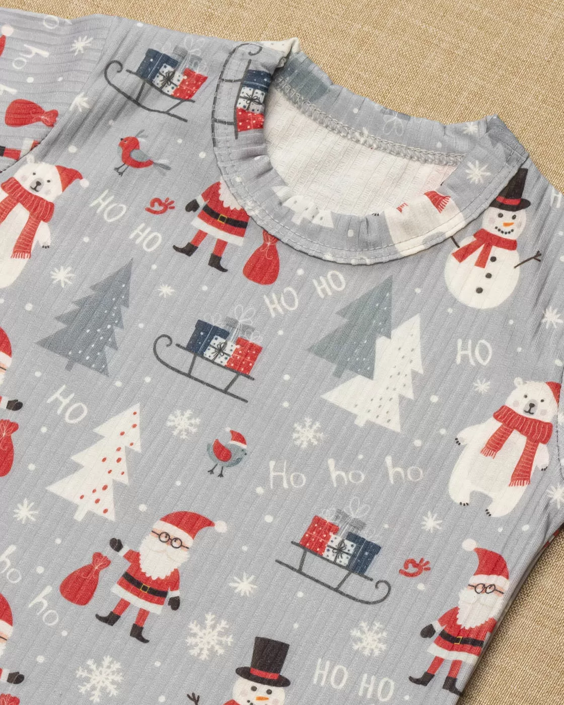 Camiseta Infantil Natal Ho Ho Ho